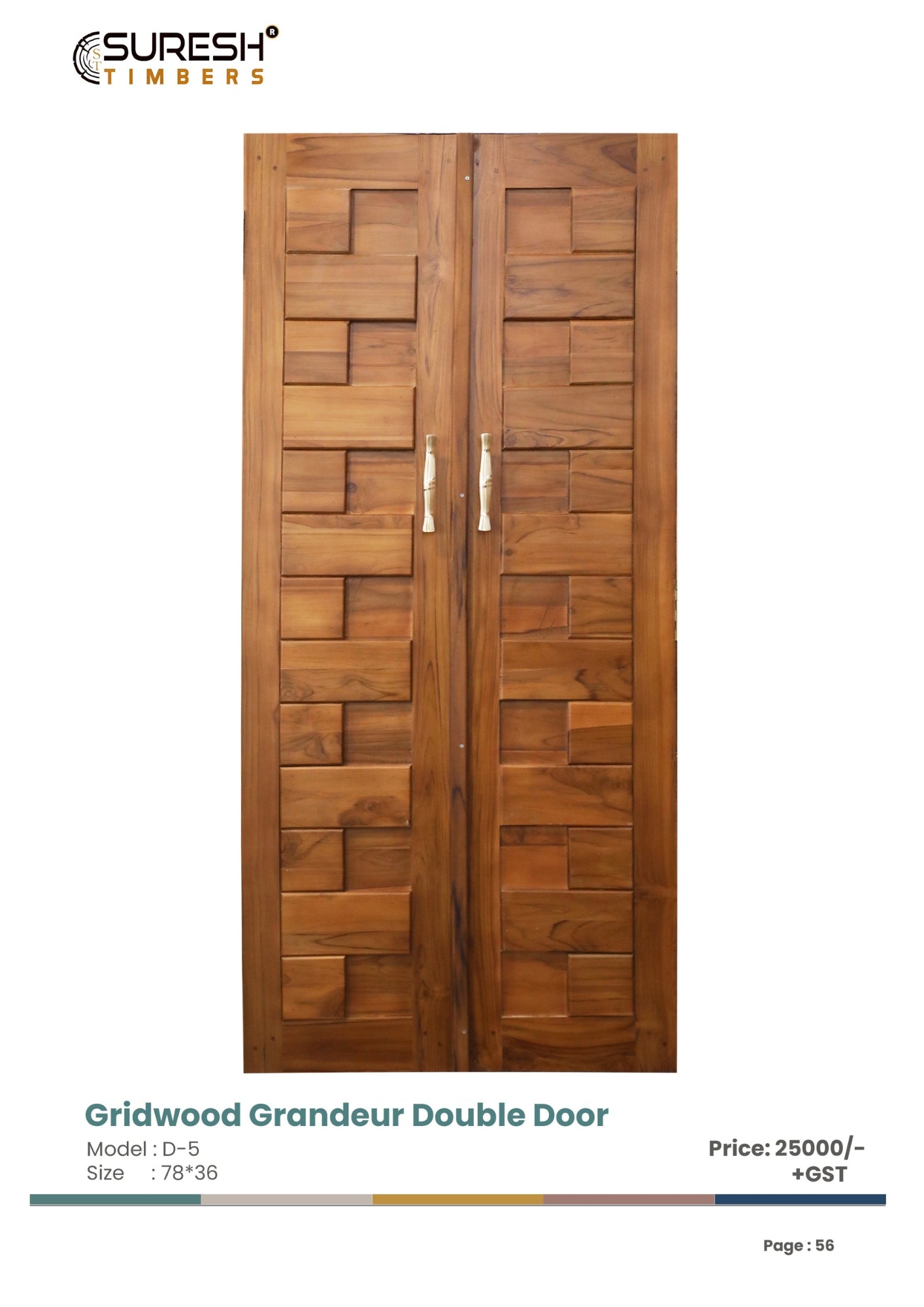Gridwood Grandeur Double Door