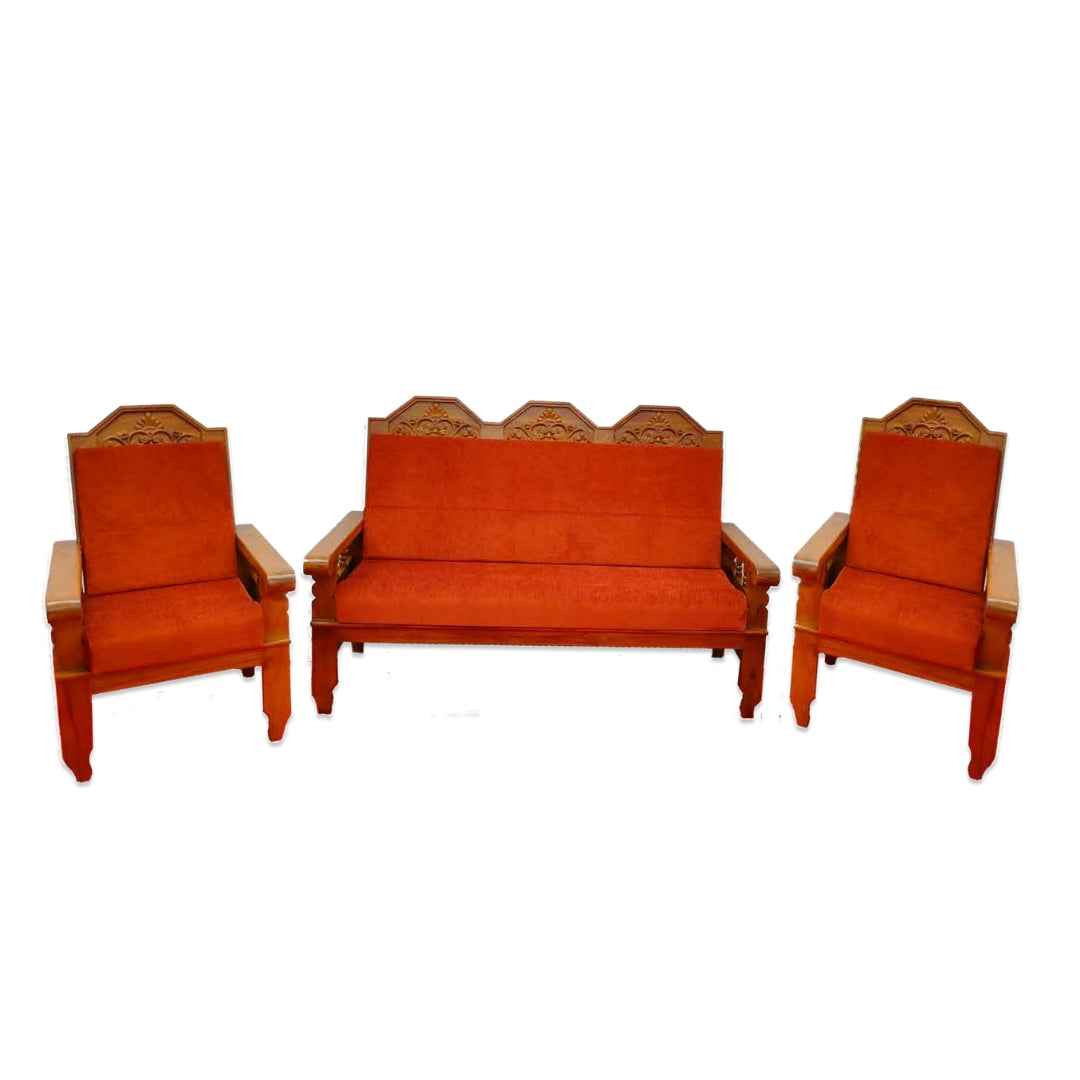 Teak Sofa 3+1+1