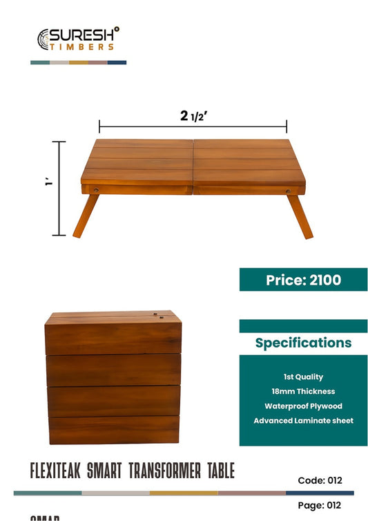Flexiteak Smart Transformer Table