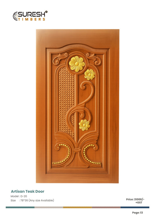 Artisan Teak Door Model 2