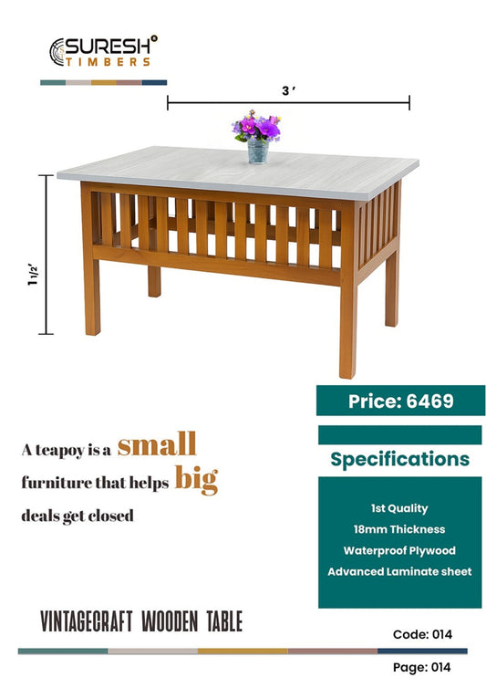 Vintagecraft Wooden Table