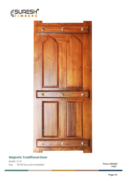 Majestic Tradifional Door
