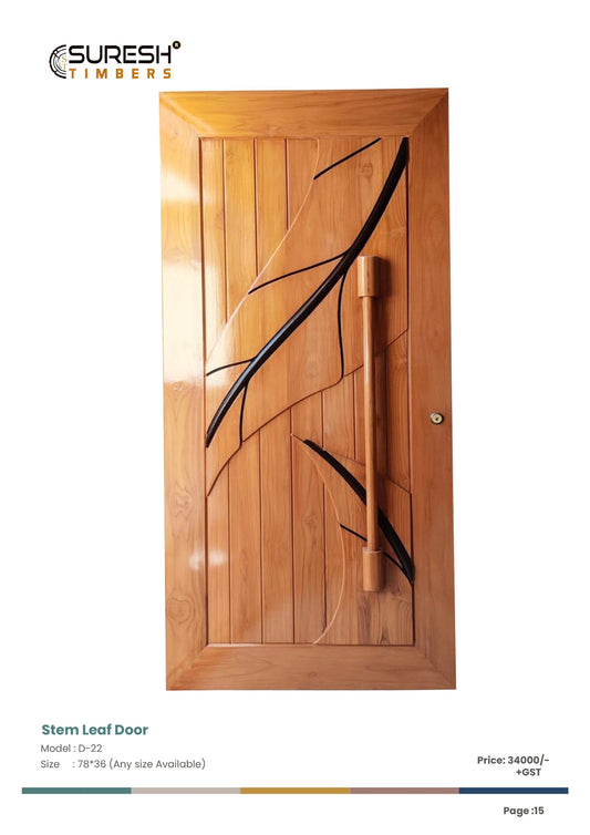 Stem Leaf Door