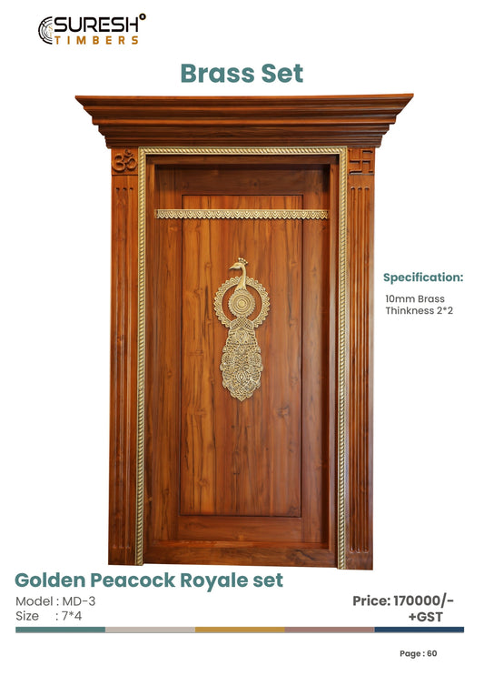 Golden Peacock Royale Set