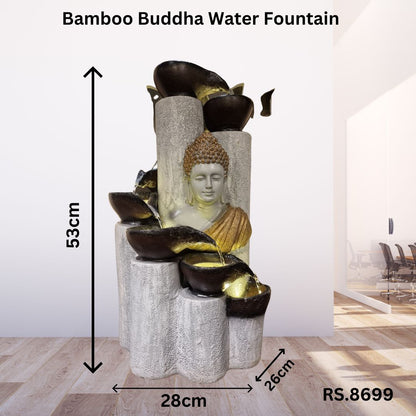 Bamboo Buddha Water Fountain