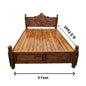 Teak Cot