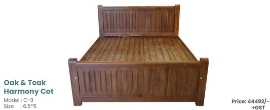 Oak & Teak Harmony Cot