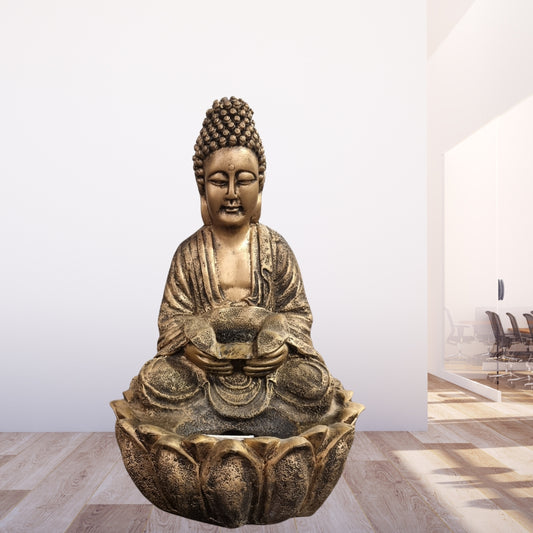 Mini Lotus Buddha Water Fountain