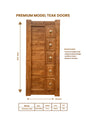 Premium Model Teak Doors (7-D-3)