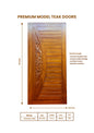 Premium Model Teak Doors (7-D-5)