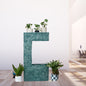 C Shape Planter Shower Water Fountain